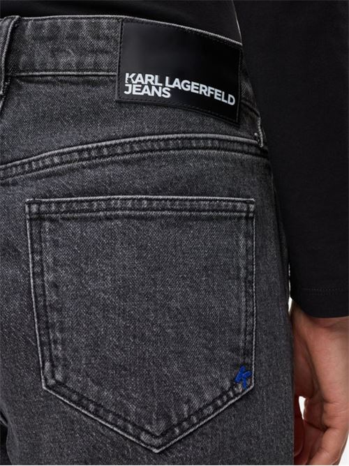Jeans dritti a vita alta Karl Lagerfeld jeans | A3W100031HP
